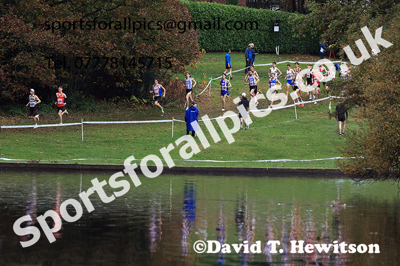 Senior Mens 2024 National Cross Country Relays, Berry Hill Park, Mansfield.   Photo: David T. Hewitson/Sports for All Pics